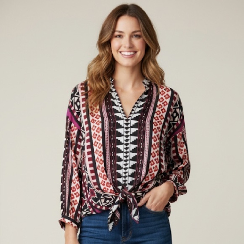Marie Oliver Phoebe Silk Peasant Blouse (21)